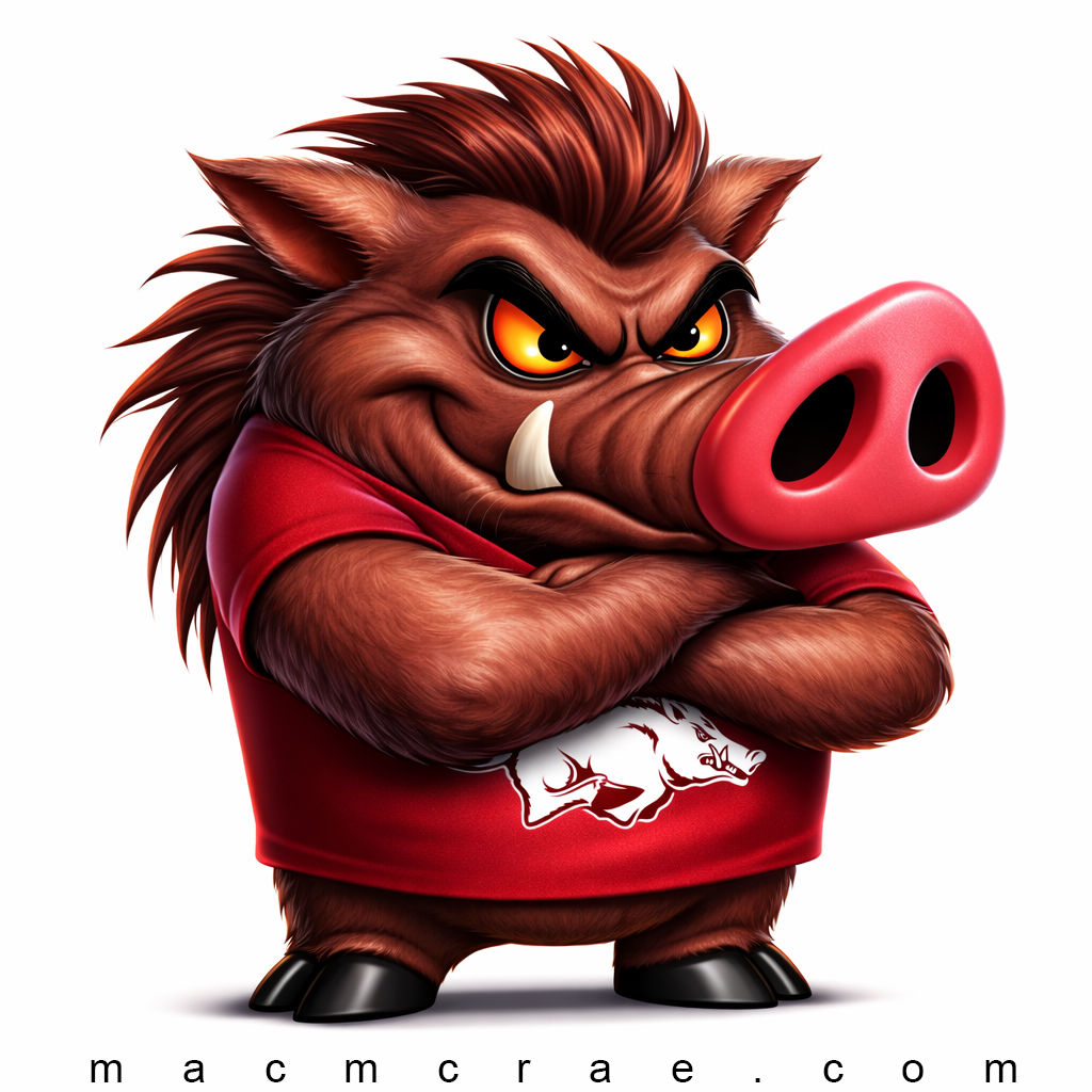 Arkansas Razorbacks Mascot