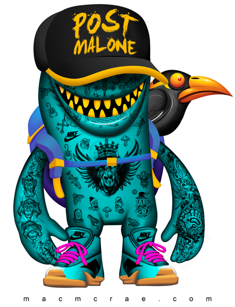 Post Malone Monster